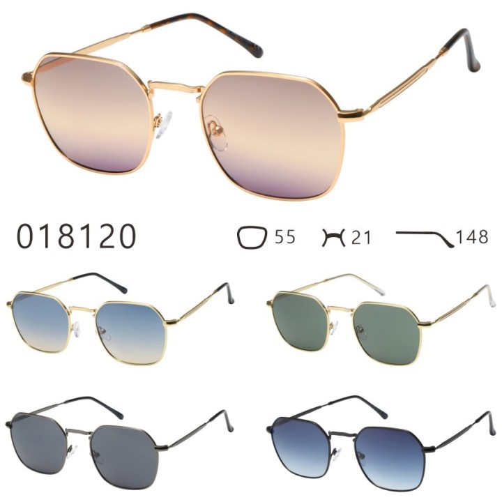 Occhiali da sole in metallo 018120 - immagine prodotto